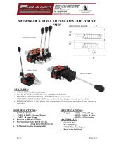 Monoblock Directional Control, 0-10 gpm (0-38 lpm)