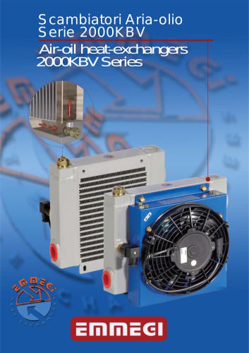 Air-Oil Heat Exchangers 2000KBV series