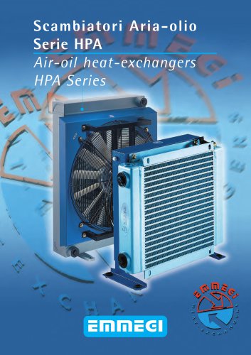 Air-Oil Heat Exchangers HPA