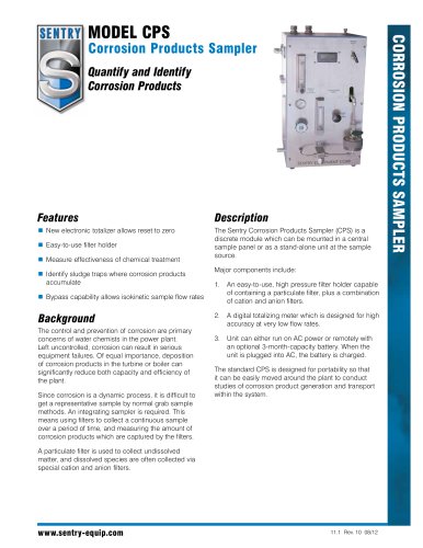 Corrosion Products Sampler