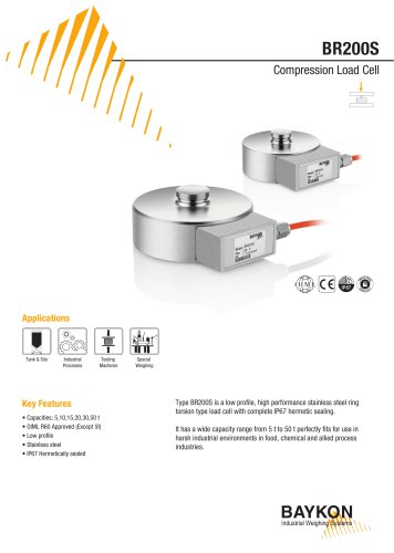 Baykon BR200S Compression Load Cell