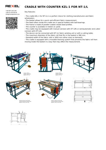 CRADLE WITH COUNTER KZL-1 FOR NT-1/L