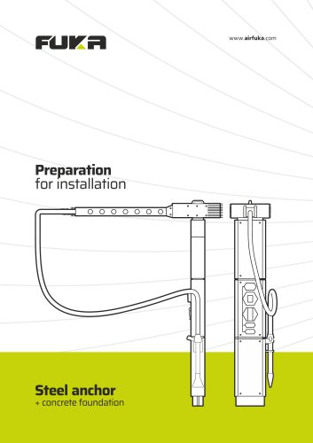 FUKA - PREPARATION FOR INSTALLATION CONCRETE FOUNDATION