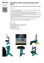 PNEUMATIC PRESS FOR UPHOLSTERED SEATS PDK-1