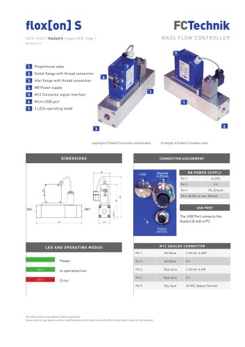 data sheet flox[on] S