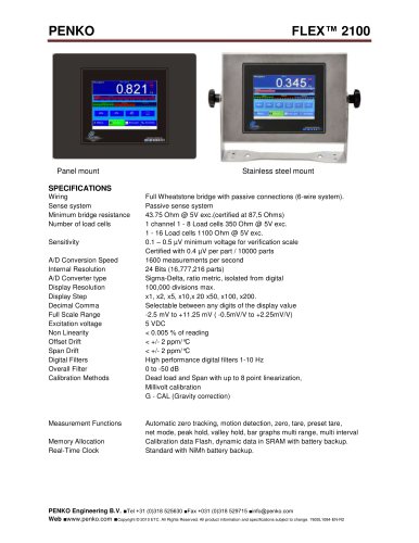 PENKO FLEX2100 RANGE