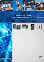 ATP Industrial Grade Flash Products and DRAM Modules