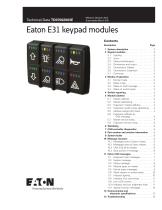 Eaton E31 keypad modules