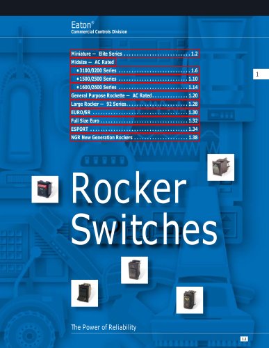 Rocker Switches - Elite Series