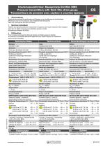 CS - Pressure transmitters with thick film strain gauge