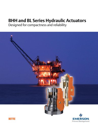 BHH & BL Series Hydraulic Actuators