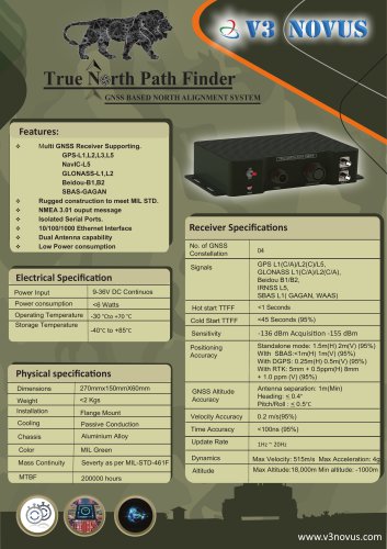 GNSS Based North Alignment System