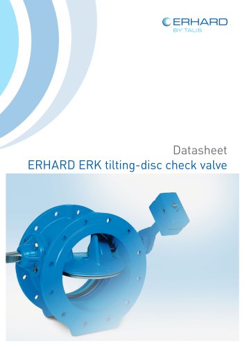 ERHARD ERK tilting-disc check valve