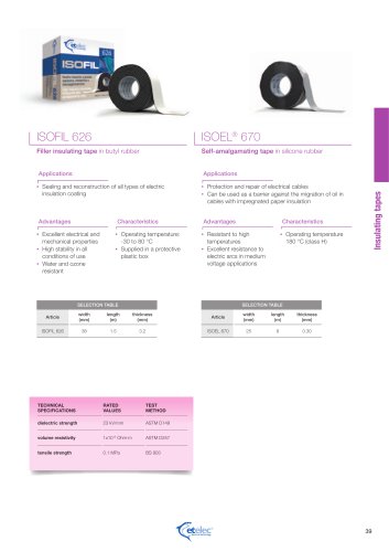 ISOFIL 626/ISOEL® 670