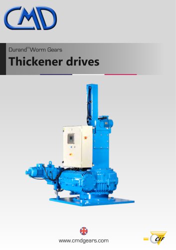 Thickener drives