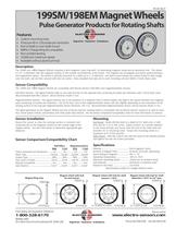 Pulser Discs & Magnet Wheels - 198EM 