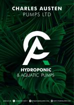 Hydroponic & Aquatic Pumps Brochure 2019