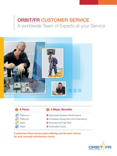 ORBIT/FR Customer Service Brochure