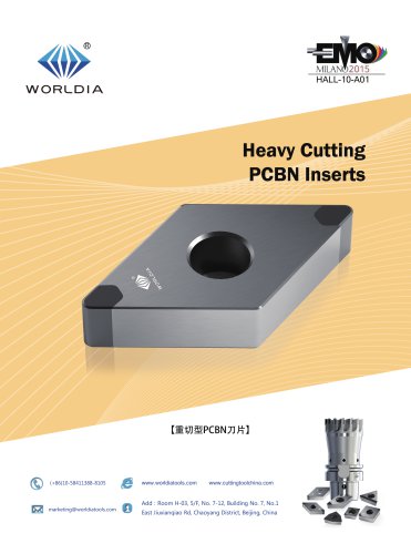 Heavy Cutting PCBN Inserts_2015