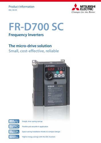 Frequency inverter - FR-D700