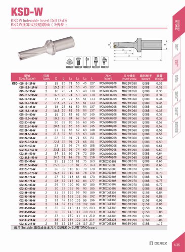 Inserted Drill | With Insert WCMX | 3D