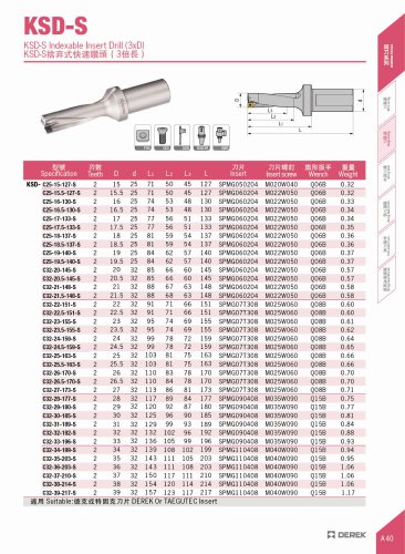 U-drill | With Insert SPMG | 3D