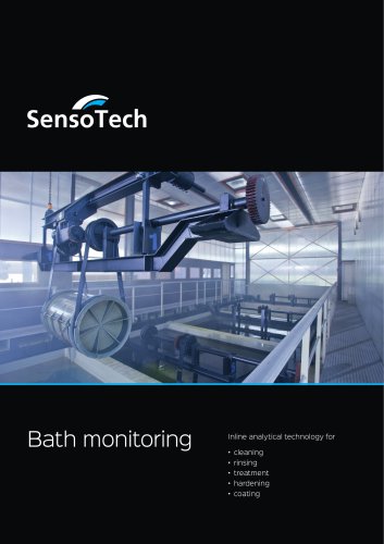 Bath monitoring - Inline analysis technology for cleaning, rinsing, treating, hardening and coating