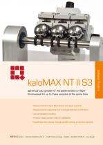 Calo Tester kaloMAX NT II S3