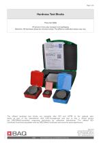 Hardness Test Blocks