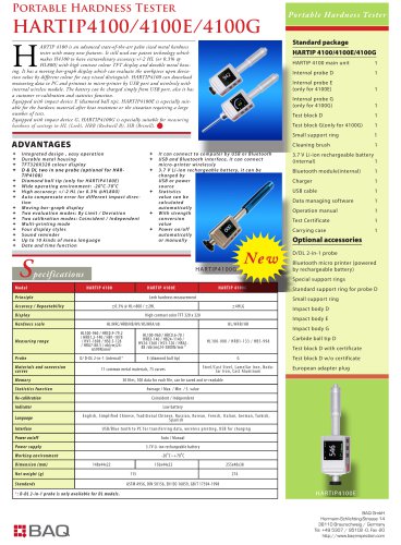 Leeb Hardness Tester 4100D