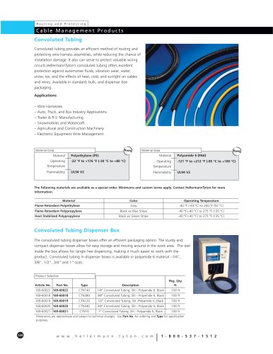 Convoluted Tubing 