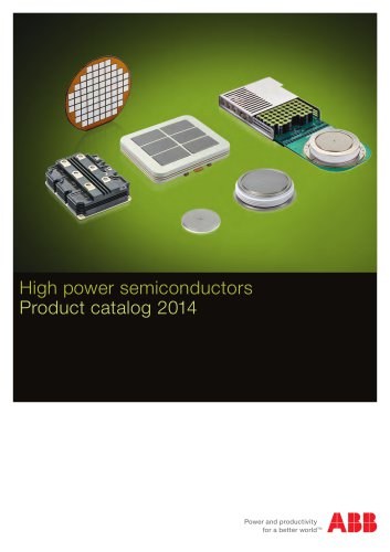 Product catalog 2014