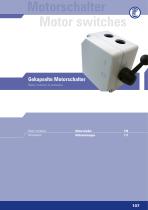 Motor switches in enclosure