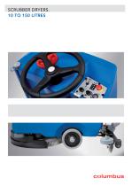 Scrubber dryer 10 to 150 litres