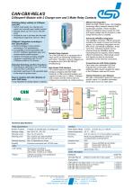 Data Sheet CAN-CBX-REL4/2