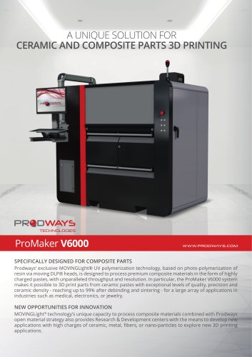 ProMaker V6000