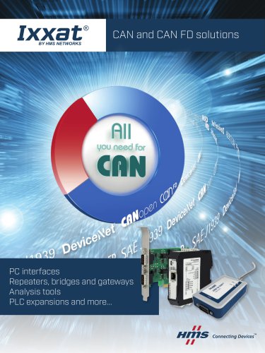 CAN and CAN FD solutions