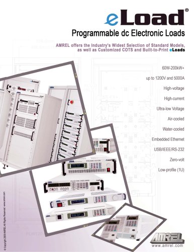 AMREL eLoad Catalog