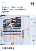 Prinect color measurement systems
