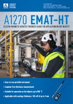A1270 EMAT-HT - electro-magnetic-acoustic thickness gauge for high-temperature applications