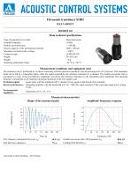 S1801 – shear wave DPC transducer 50 KHz (non-damped, narrow-band)
