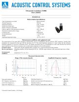 S1806 - shear wave DPC transducer 100 KHz