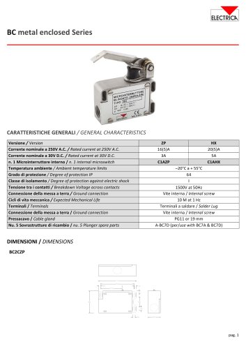 BC metal enclosed Series