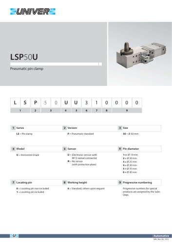 LSP50U_Pneumatic pin clamp