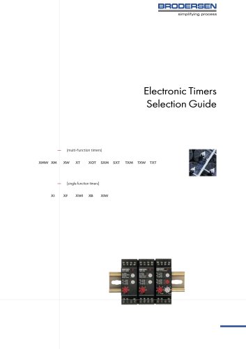 Eletronic Timers Selection Guide