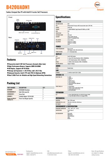  B420UADN1_Datasheet
