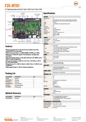 F35-MTU1_Datasheet