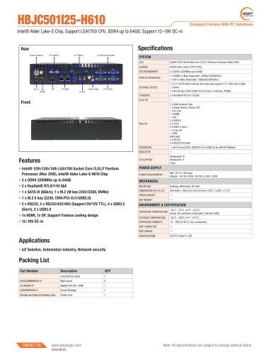 HBJC501I25-H610