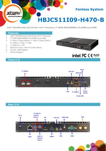 HBJC511I09-H470-B Series