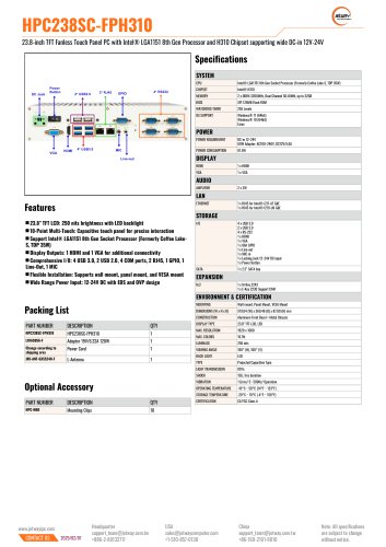 HPC238SC-FPH310_Datasheet